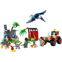 Klocki LEGO 76963 Centrum ratunkowe dla małych dinozaurów JURASSIC WORLD